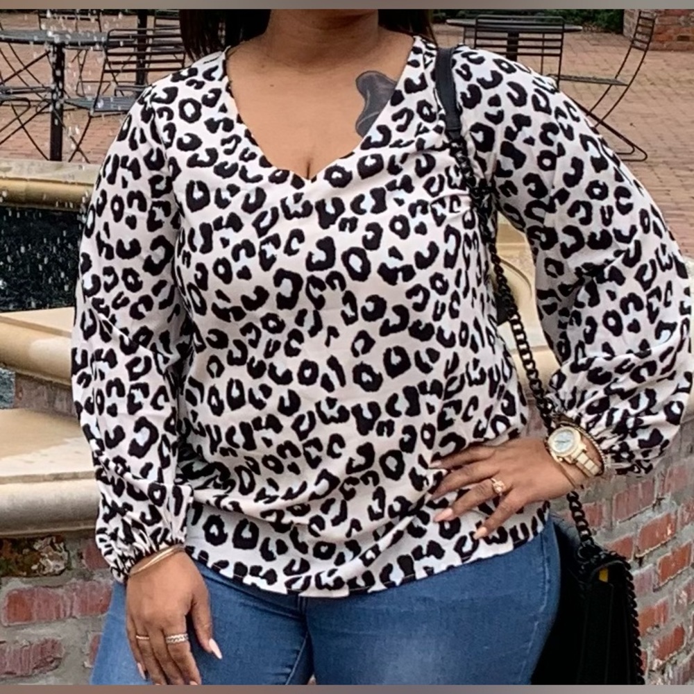 Umeko V-Neck Chiffon Blouse
